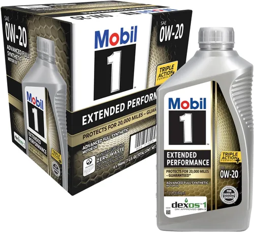 Miniatura 9 de Mobil 1 aceite de motor sintético completo de rendimiento extendido 5W-30, paquete de 6 unidades de 1 cuarto de galón