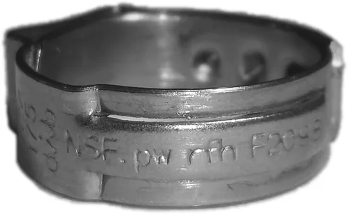 Miniatura 6 de Anillos de abrazadera PEX de 1/2 pulgada, paquete de 30