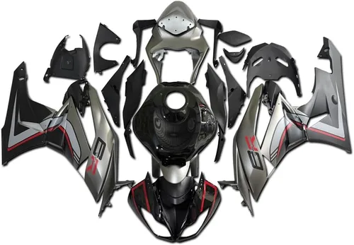 Miniatura 20 de US STOCK - Carenado negro brillante apto para 2009-2012 ZX6R 636 ZX-6R inyección ABS plásticos posventa carrocería 2010 2011 09 10 11 12