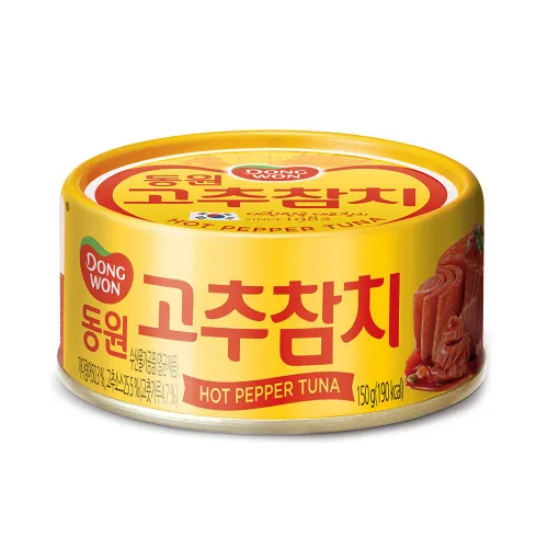 Miniatura 3 de Dongwon - Lata de atún con salsa de pimiento picante, 3.5 onzas (3.53 oz) x 5 latas - Atún enlatado coreano