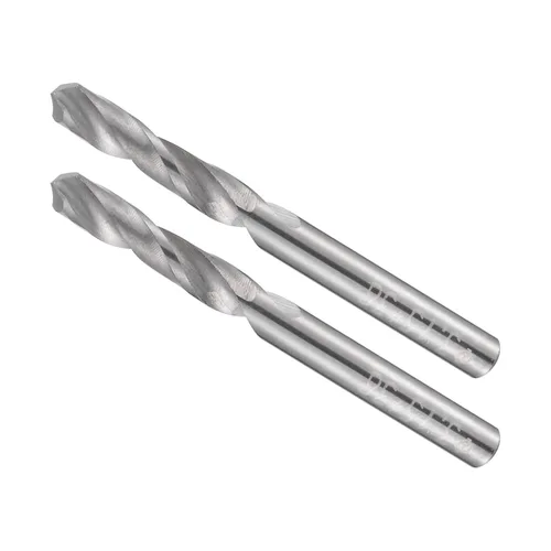 Miniatura 8 de Brocas de carburo sólido, 0.163 in de diámetro, brocas de precisión de carburo de tungsteno K35 de longitud corta