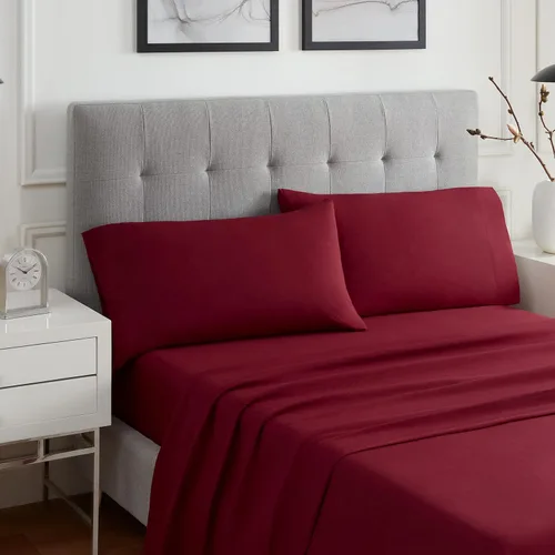 Miniatura 7 de Eclipse Sleep Solutions Faye Cooling King - Juego de sábanas (4 unidades), color blanco nieve