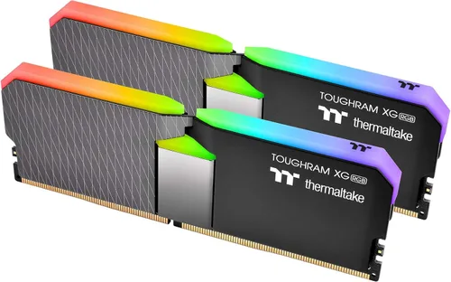 Thermaltake TOUGHRAM XG RGB DDR4 4000MHz 16GB (8GB x 2) 16,8 millones de colores RGB Alexa/Razer Chroma/Placa base de 5 V, memoria RGB sincronizable