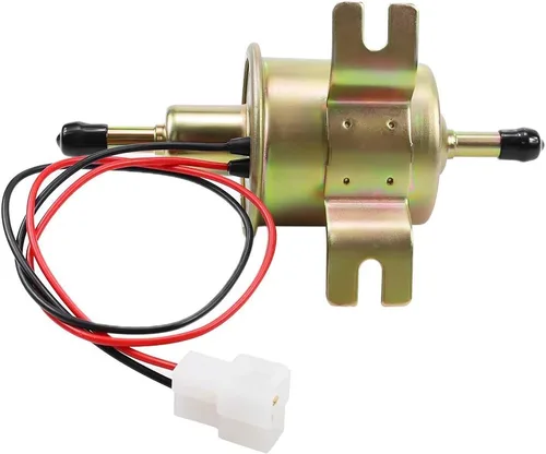 Miniatura 5 de Bomba de combustible eléctrica de 12 V, universal, baja presión, transferencia de 12 voltios, bomba de combustible en línea para cortacésped
