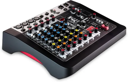 Allen & Heath ZEDi-10FX - Mezclador de audio híbrido compacto/interfaz USB 4x4 con 61 efectos de calidad de estudio (AH-ZEDi-10FX), Negro