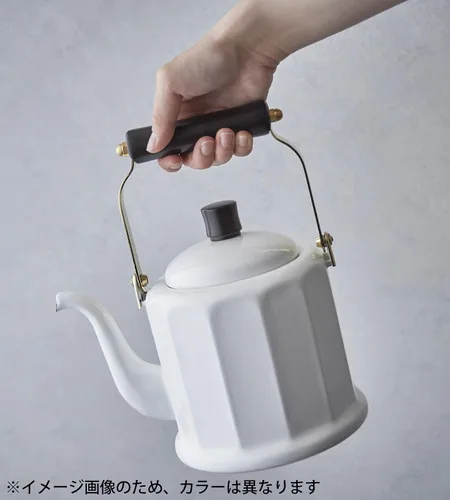 Miniatura 2 de Noda Horo Royal Classic Kettle 67.6 onzas líquidas, color rojo compatible con Ih200V