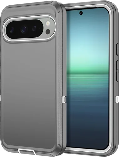 Miniatura 15 de I-HONVA Funda para Google Pixel 7 a Prueba de Golpes/Polvo/Caídas de 3 Capas con Protección Completa del Cuerpo [Sin Protector de Pantalla] Funda