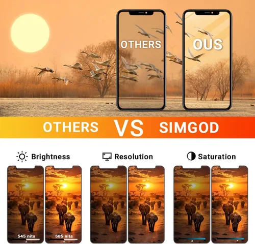 Miniatura 7 de para iPhone 11 Reemplazo de pantalla 6.1", pantalla táctil 3D LCD digitalizador para A2111, A2223, A2221 con kit de herramientas de reparación +