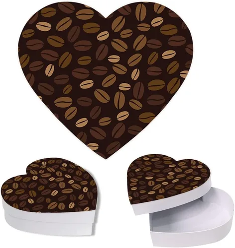Miniatura 37 de Andaz Press Caja en forma de corazón para el día de San Valentín con tapa, divertida caja reutilizable en forma de corazón para tocino, caja de Bacon