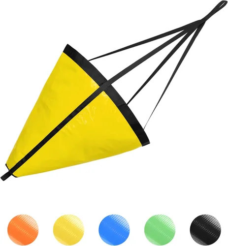 Miniatura 15 de BLUEWING Sea Anchor - Calcetines de pesca para barco de pesca 840D, nailon 32, 42, 53, 62, 72, 84 pulgadas, paracaídas, anclaje de deriva para barco