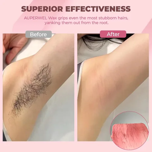 Miniatura 2 de Cuentas de cera de 2.5 libras, cuentas de cera dura adecuadas para bikini brasileño y cabello grueso, cera dura para piel sensible para depilación