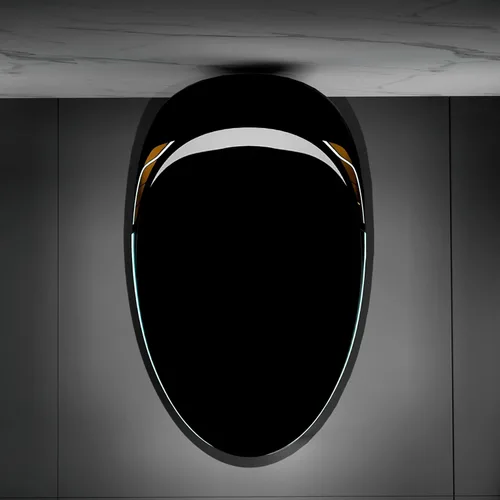 Miniatura 3 de WinZo Inodoro Bidé con Instalación de 10", Inodoro Inteligente con Bidé, Forma Ovalada Moderna, Apertura/Descarga Automática, Asiento Calefaccionado