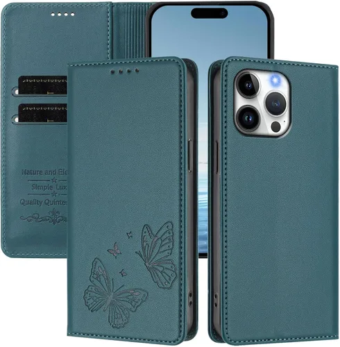 Miniatura 24 de Butterfly Embossed Leather Wallet Flip Case for Motorola Moto E22i 4G, Magnetic Closure, RFID Blocking Cover, Card Holder Black.