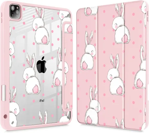 Miniatura 13 de May Chen Funda para iPad Pro de 11 pulgadas M2 de 4ª generación 2022, iPad Pro 11 de 3ª/2ª/1ª generación, Funda con cubierta trasera transparente a