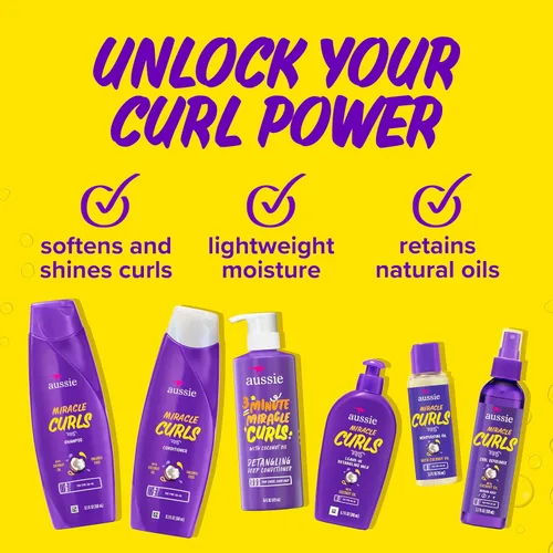 Miniatura 2 de Miracle Curls: champú, acondicionador, acondicionador profundo, gel refrescante, leche desenredante, tratamiento de aceite, juego de 6 piezas