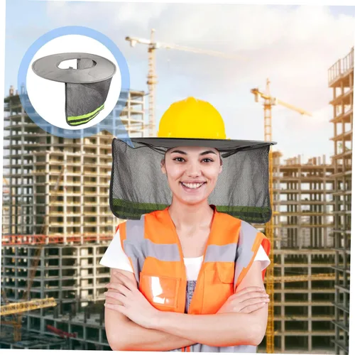 Miniatura 4 de Mobestech Sombrero reflectante para hombre, sombreros de verano para hombres, gorras para hombre, accesorios para casco duro para hombre, protección