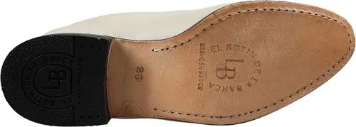 Miniatura 5 de Botin Charro La Barca 500 Tradicional Botines Cuero Color Hueso