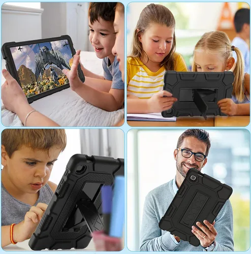 Miniatura 6 de Funda Samsung Galaxy Tab A7 Lite de 8.7 pulgadas con soporte, a prueba de golpes, resistente a los golpes, para Galaxy Tab A7 (SM-T220/T225)