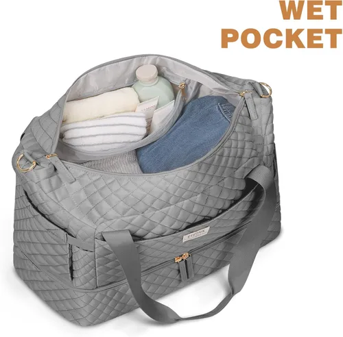 Miniatura 3 de Bolsos Weekender para mujer, Gris