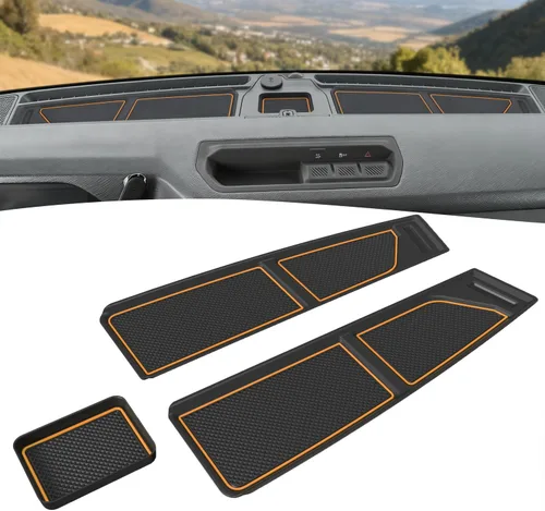 Miniatura 11 de Auovo Bandeja de cubierta de salpicadero compatible con accesorios de Ford Bronco 2021 2022 2023 2024 2025 2026 Bronco 2021 2022 2023 2024 2025 2026