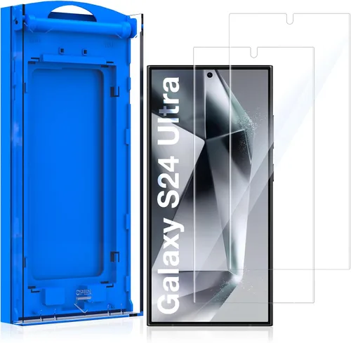 Miniatura 12 de KUZOOM Paquete de 2 protectores de pantalla antiespía para Samsung Galaxy S22 Ultra 5G de 6.8 pulgadas, película protectora de pantalla curva 3D