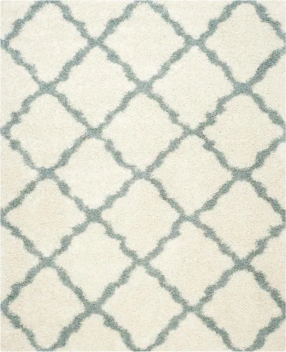 Miniatura 66 de Safavieh - Dallas Shag Collection SGD257A - Alfombra de área con diseño de enrejado de 10 x 14 pies