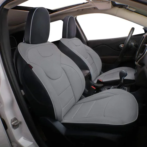 Miniatura 8 de EKR Compass 2011-2017 Juego completo de fundas de asiento de automóvil, ajuste personalizado para Jeep Compass, protector de asiento de automóvil