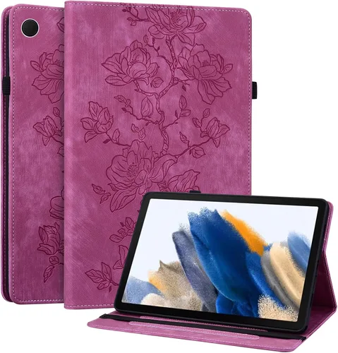 Miniatura 10 de Funda para Samsung Galaxy Tab S5e 10.5 2019 Modelo SM-T720/T725/T727, funda delgada de piel sintética con soporte multiángulo y soporte