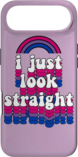 Miniatura 27 de I Just Look Straight Bisexual Rainbow Bisexual Pride Flag Case for iPhone 17