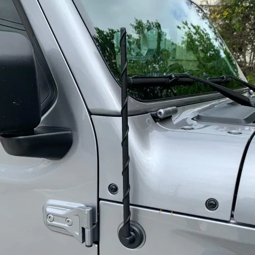 Miniatura 2 de Antena para Jeep Wrangler 2007-2024, Gladiator, Sport 4xe, Willys, Rubicon, Sahara, Mojave, accesorios para Jeep Wrangler y Gladiator, antena