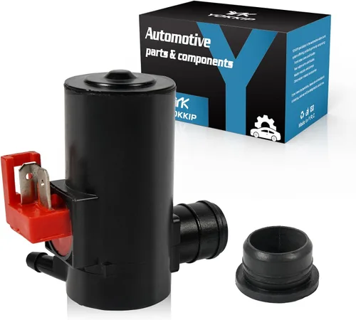 Reemplazo de la bomba de lavado de parabrisas para Honda 02-06 CR-V, 84-11 Civic, bomba de líquido de arandela con ojal reemplaza OEM: 86611-AA010