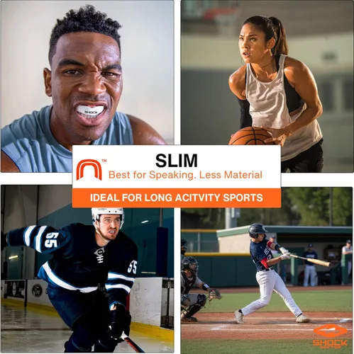 Miniatura 6 de Shock Doctor MicroGel Sports Mouth Guard, Football, Basketball, Boxing, Lacrosse Mouthguard