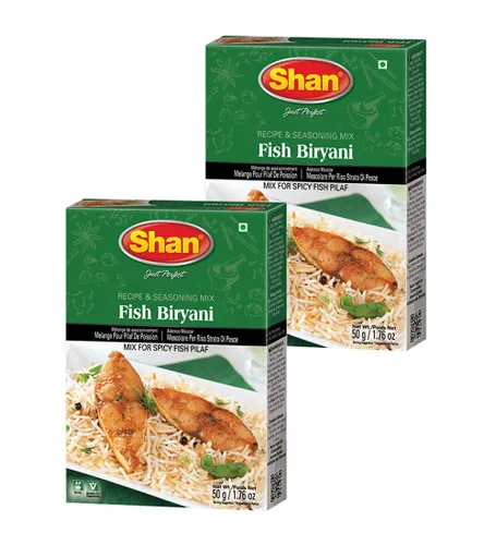 Miniatura 346 de Shan Korma Recipe and Seasoning Mix 1.76 oz (50g) - Spice Powder for Traditional Meat in Yogurt Sauce - Suitable for Vegetarians - Airtight Bag in a