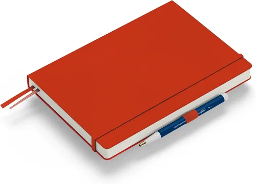Miniatura 7 de LEUCHTTURM1917 - Cuaderno de tapa dura mediano A5 con 251 páginas numeradas para escritura y diario (Rojo zorro, con puntos)