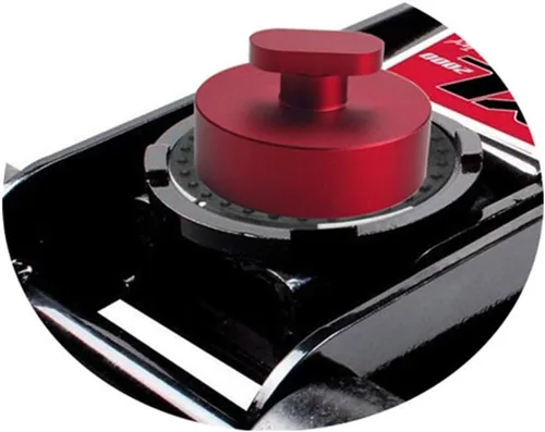 Miniatura 5 de JGR C7 Almohadilla de gato Almohadillas de elevación/soporte, palanquilla, de aluminio para C7 Stingray Z51 Z06 Rojo 2014+
