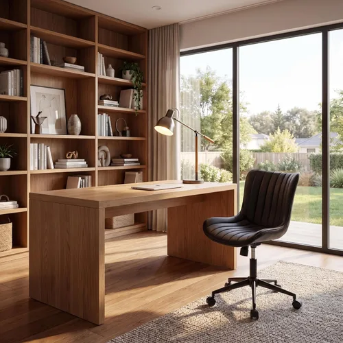 Miniatura 9 de YOUNIKE Silla de escritorio de oficina en casa negra con ruedas, cómoda, sin brazos, linda silla de tocador con respaldo basculante ajustable, Negro