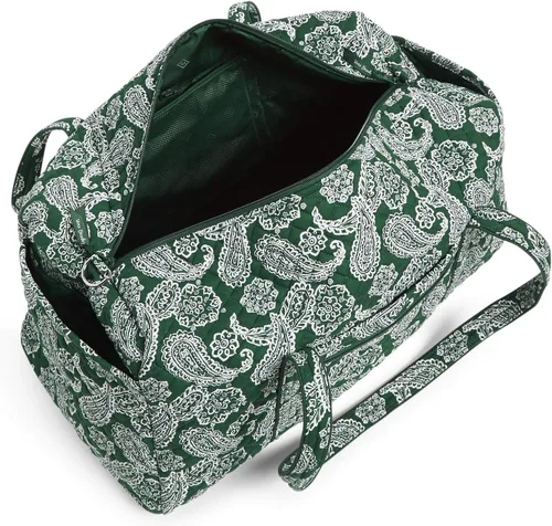 Miniatura 4 de Vera Bradley Women's Collegiate Large Travel Duffle Bag (Multiple Teams Available), Cotton