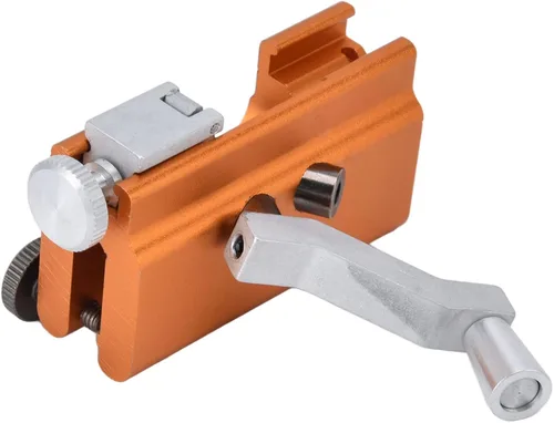 Miniatura 3 de Plantilla de afilado de motosierra, sacapuntas de cadena de manivela portátil, afilado rápido para todo tipo de motosierras y sierras eléctricas