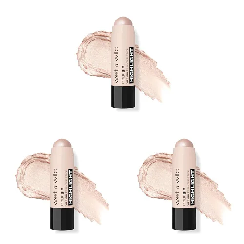 Miniatura 14 de wet n wild MegaGlo - Barra de maquillaje, color ajustable, uso versátil, libre de crueldad animal y vegano, color Glitzed Spell Hechizo Glitzed