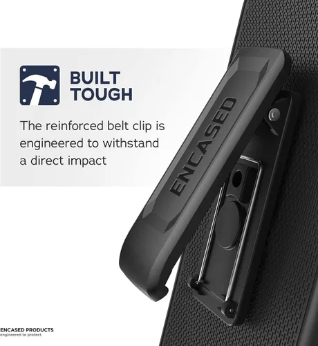 Miniatura 3 de DuraClip - Funda para Samsung Galaxy S22 con clip para cinturón, funda delgada con funda (S22)