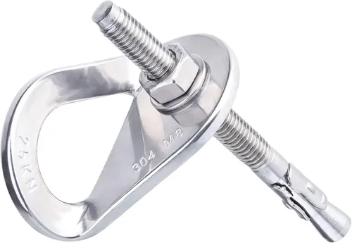 Pernos de escalada de 25 kN anclajes de acero inoxidable para escalada perno de anclaje Perno de expansión resistente, Piton Tiedown para escalada
