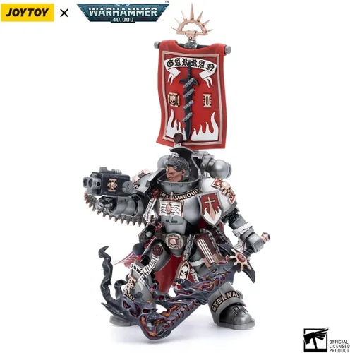 Miniatura 2 de LEBOO JOYTOY Warhammer 40K Grey Knights Castellan Crowe 1/18 Figura de acción Warrior Joy Modelos de juguete