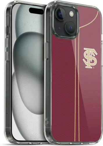 Miniatura 235 de Head Case Designs Funda de gel suave FSU Seminoles de la Universidad Estatal de Florida con licencia oficial compatible con Apple iPhone 13 Pro Max