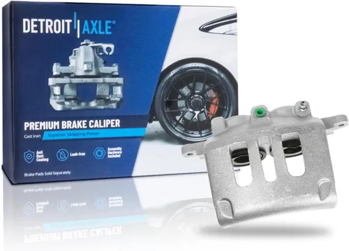 Miniatura 105 de Detroit Axle - 4 pinzas de freno para Honda Element 2003-2011 Pinzas de freno de disco con soportes 2004 2005 2006 2007 2008 2009 2010 reemplazo