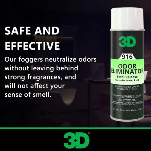Miniatura 6 de Eliminador de olores 3D, liberación total, 5 oz. Aerosol (melón de pepino)