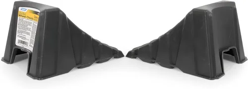 Miniatura 9 de Camco 44418 cuña para ruedas, 2 unidades, color gris oscuro
