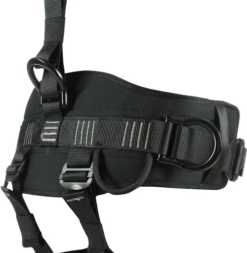 Miniatura 3 de Fusion Tac Rescue Tactical Full Body 3d Eva Padded Heavy Duty Adjustable Zipline Harness 23kn