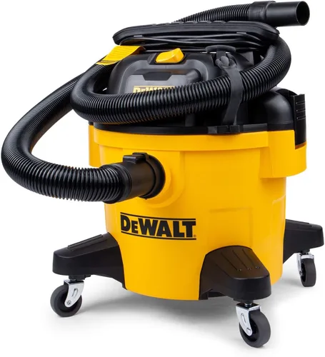 Miniatura 6 de DEWALT DXV06PZ Aspiradoras para seco/húmedo de 4 Peak HP, Aspiradora de 6 galones para seco/húmedo de polietileno, Aspiradora de taller de alta