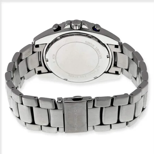 Miniatura 3 de Michael Kors Reloj de cuarzo plateado para hombre MK5535