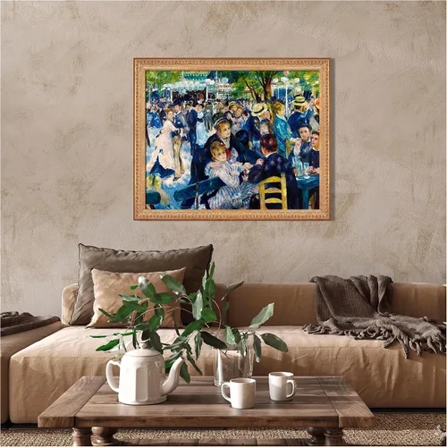 Miniatura 215 de A&T ARTWORK Campo de trigo con cipreses de Van Gogh Las reproducciones de arte clásico mundial, impresiones en lienzo giclée para decoración